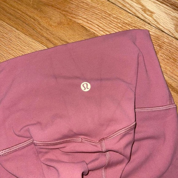 Pink/Peach Lululemon Align Leggings 25” Size 2 - Picture 2 of 3